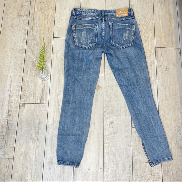 ONE Teaspoon Trashed Free Birds SIZE 26 - Picture 14 of 16